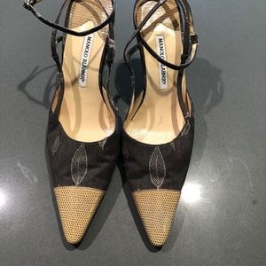 Manolo Blahnik classic strappy heel
